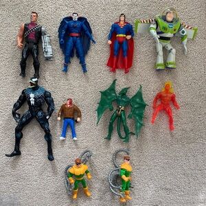 Vintage Marvel Action Figure Lot
